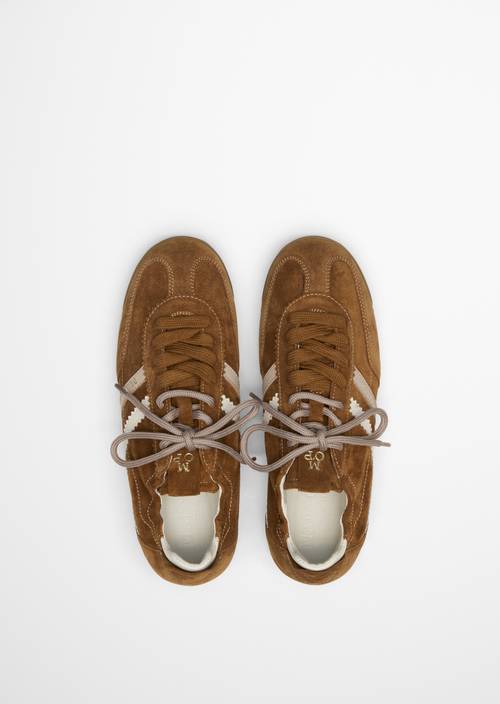 Modèle de baskets Mila Pure Camel en vue de dessus