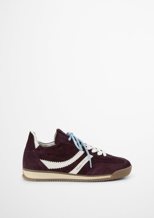 Mila Sneaker Model — Black Cherry