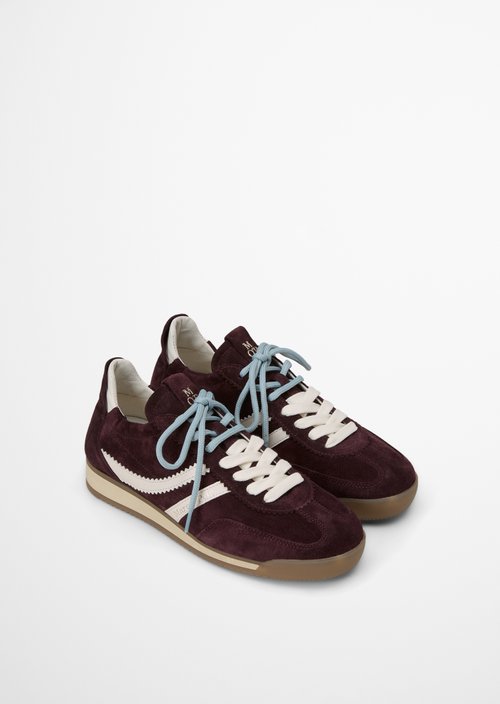 Mila Sneaker Model — Black Cherry