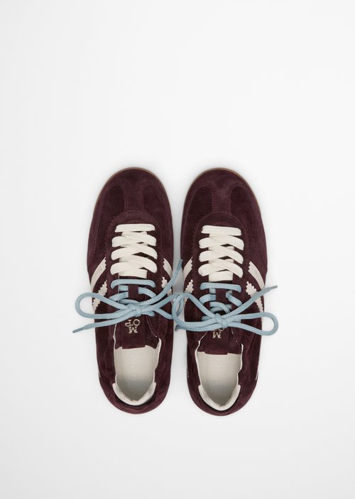 Mila Sneaker Model — Black Cherry