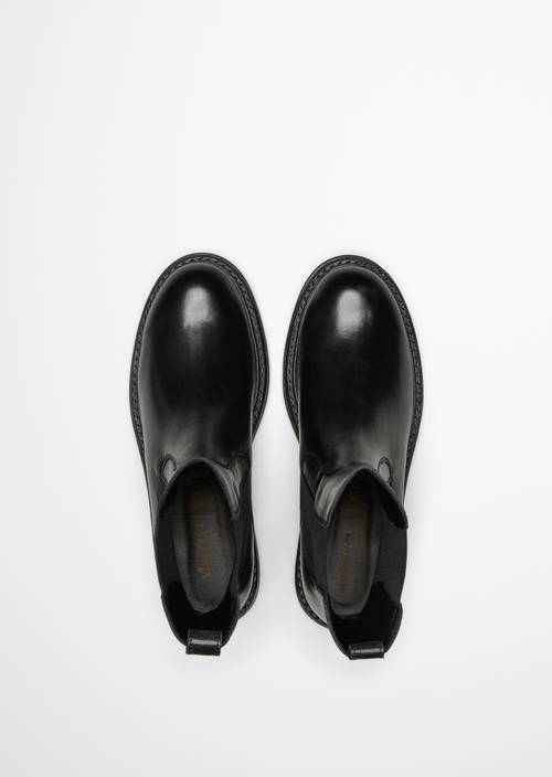 Bottines Chelsea modèle Cosi Black en vue de dessus