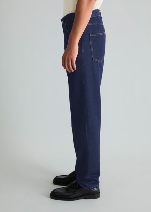 Runne Tapered Jeans — Dark Blue