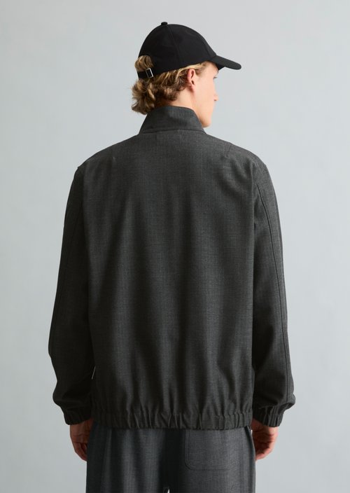 Regular-fit overshirt — Dark Grey