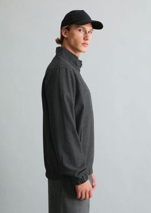 Regular-fit overshirt — Dark Grey