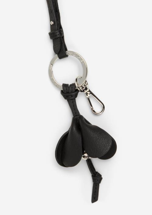 "Juli" Keychain Black in detail view