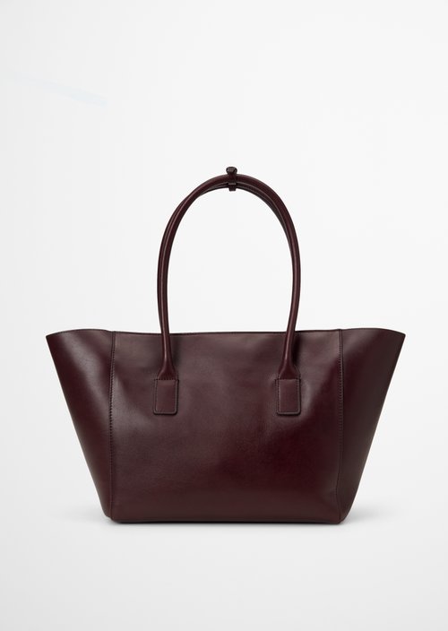 Gloria Shopper Bag — Black Cherry