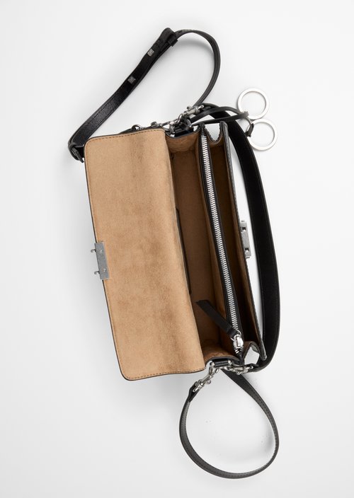 Gerty Shoulder Bag — Black