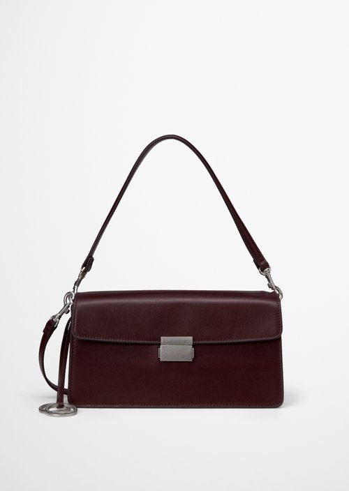 Gerty Shoulder Bag — Black Cherry