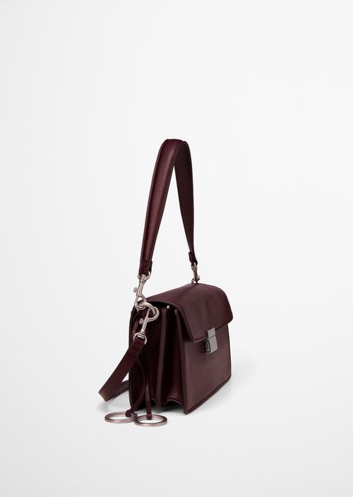 Gerty Shoulder Bag — Black Cherry