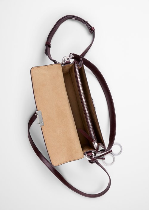 Gerty Shoulder Bag — Black Cherry