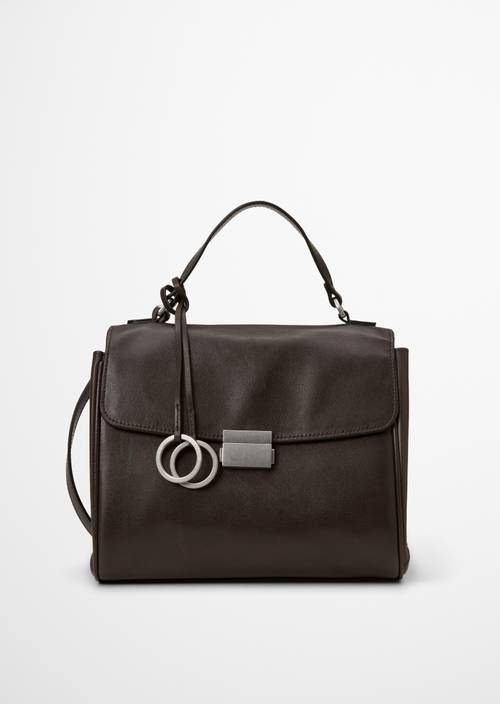 Greta Crossbody Bag Burnt Coffee in front view