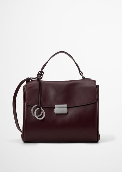 Greta Crossbody Bag — Black Cherry