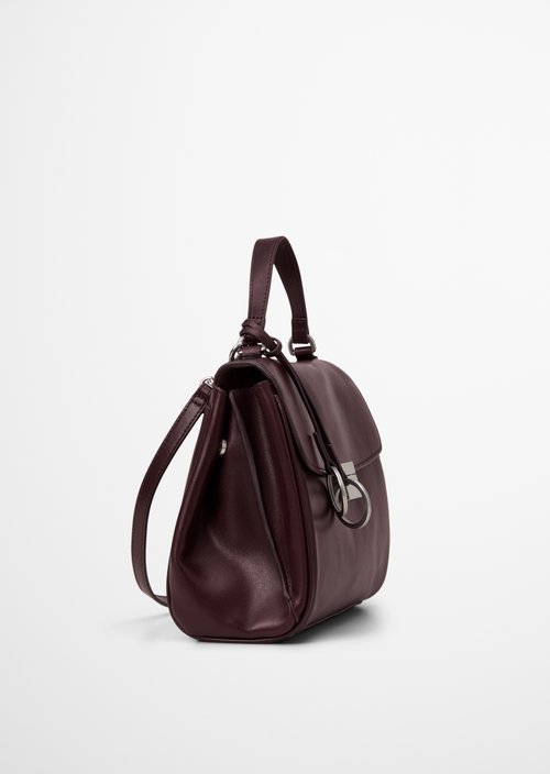 Greta Crossbody Bag — Black Cherry
