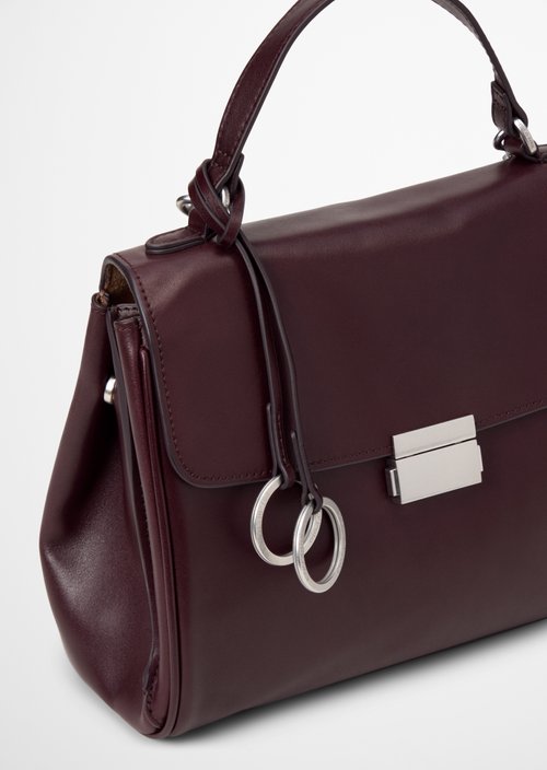Greta Crossbody Bag — Black Cherry