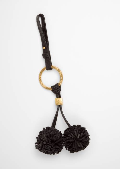 Porte-clés modèle Evi Black en vue de face