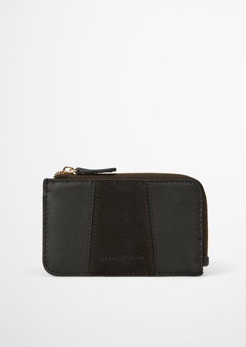 Florica Zipper Wallet — Burnt Coffee
