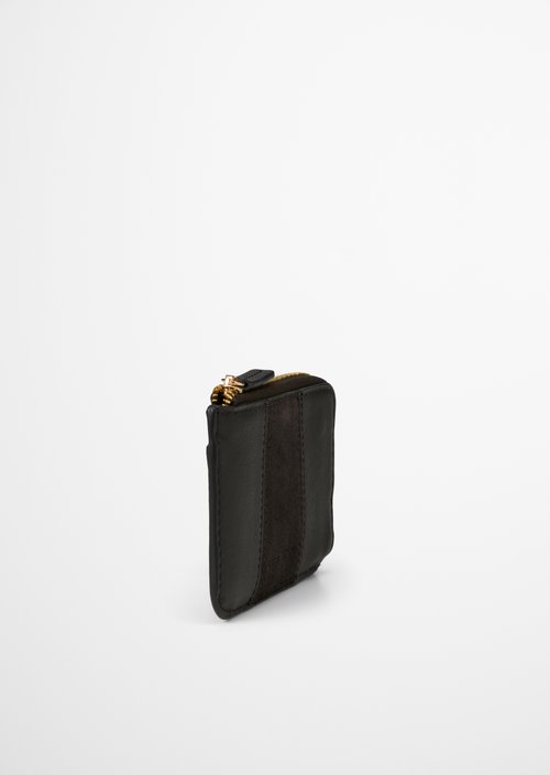 Florica Zipper Wallet — Burnt Coffee