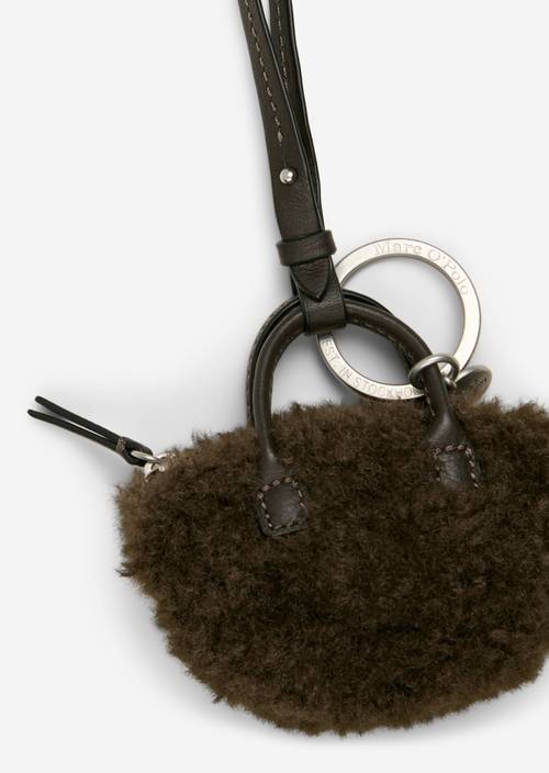 Sleutelhanger model Crissy Burnt Coffee in detailaanzicht