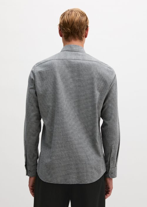 Flannel Shirt-Style — Medium Grey