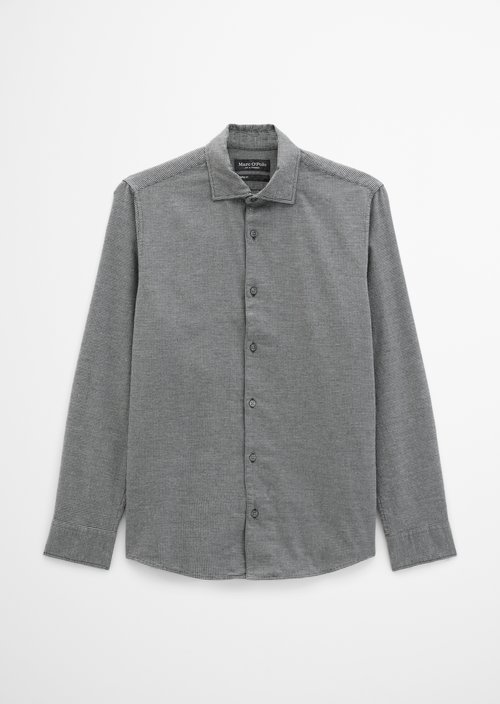 Flannel Shirt-Style — Medium Grey