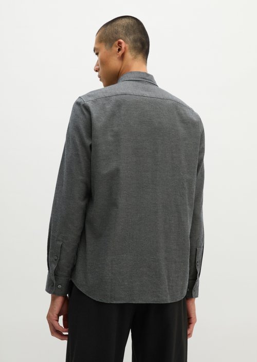 Flannel Shirt-Style — Dark Blue