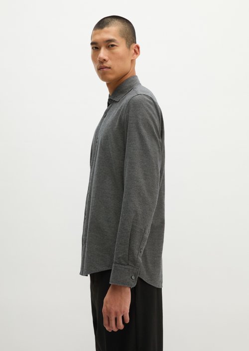 Flannel Shirt-Style — Dark Blue