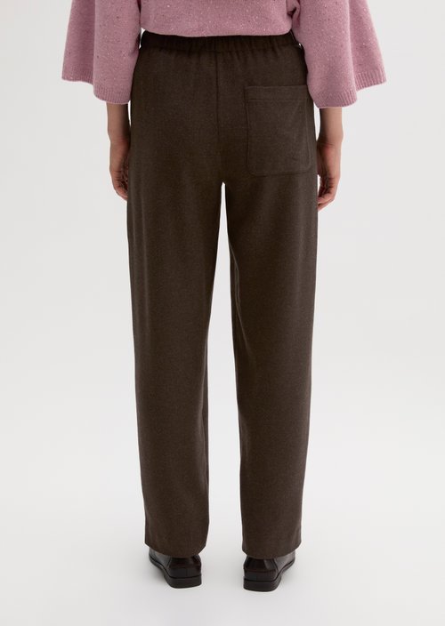 Regular-fit joggers — Stone Brown Melange