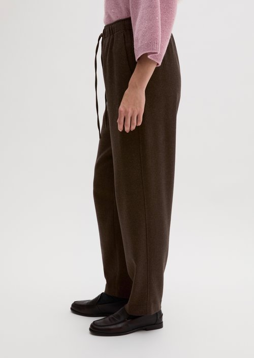 Regular-fit joggers — Stone Brown Melange