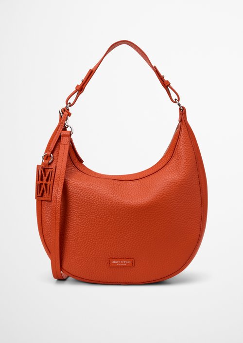 Bellilo Medium Shoulder Bag — Vivid Orange