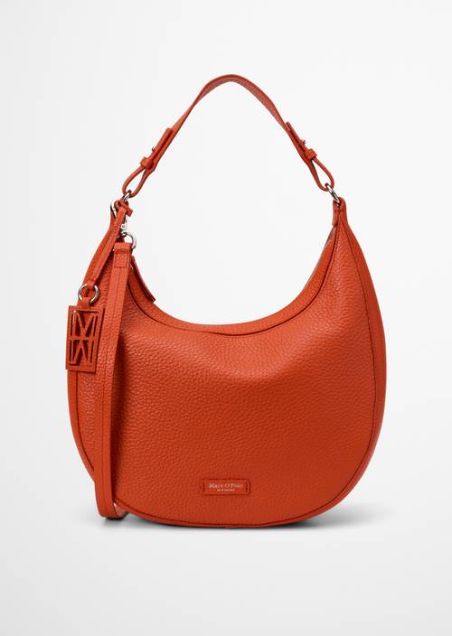 Sac à bandoulière modèle Bellilo moyen Vivid Orange en vue de face