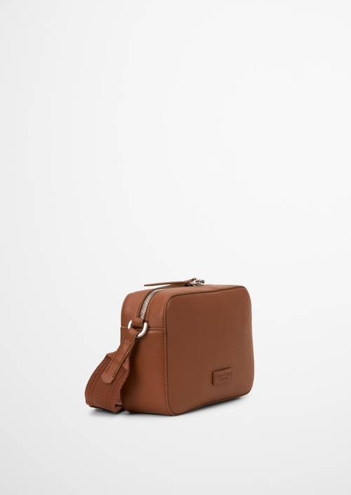 Small Camera Bag Classic Cognac in side view