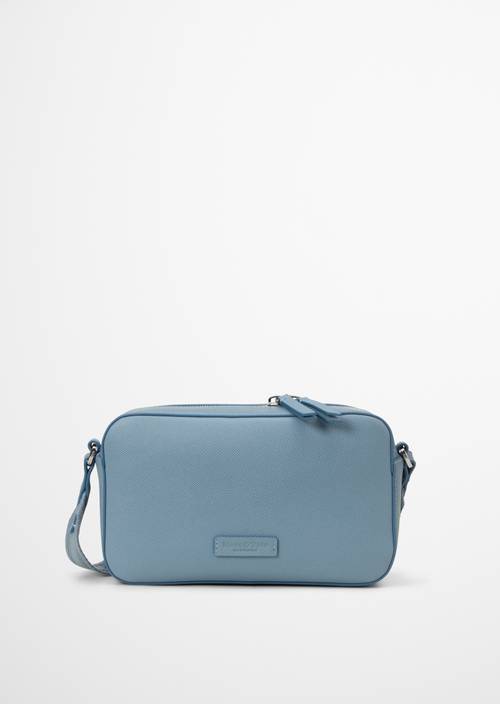 Small Camera Bag Clear Blue in front view