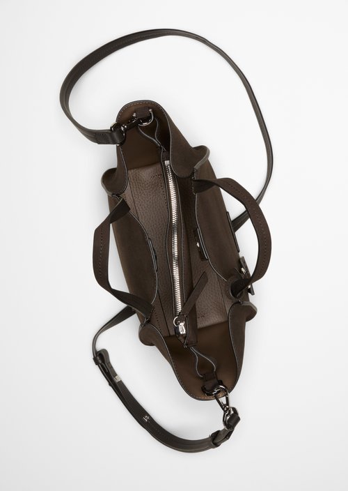 Biani Shoulder Bag — Burnt Coffee