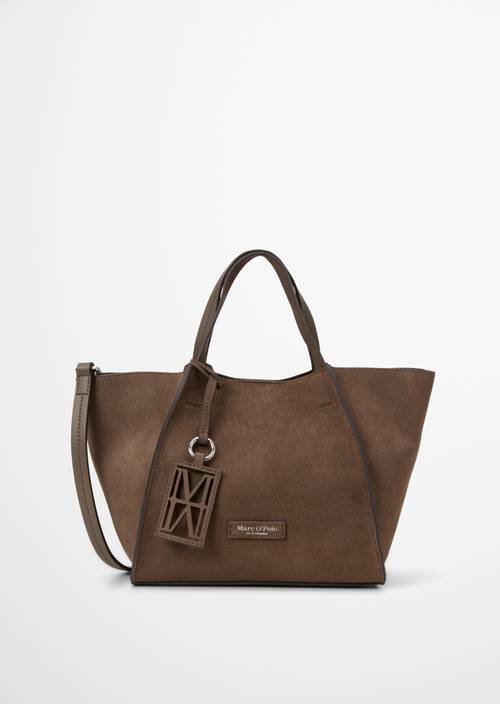 Sac à bandoulière modèle Biani Faded Brown en vue de face