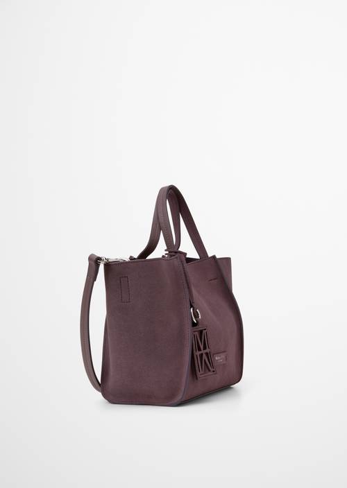 Umhängetasche Model Biani Light Plum in Seitenansicht