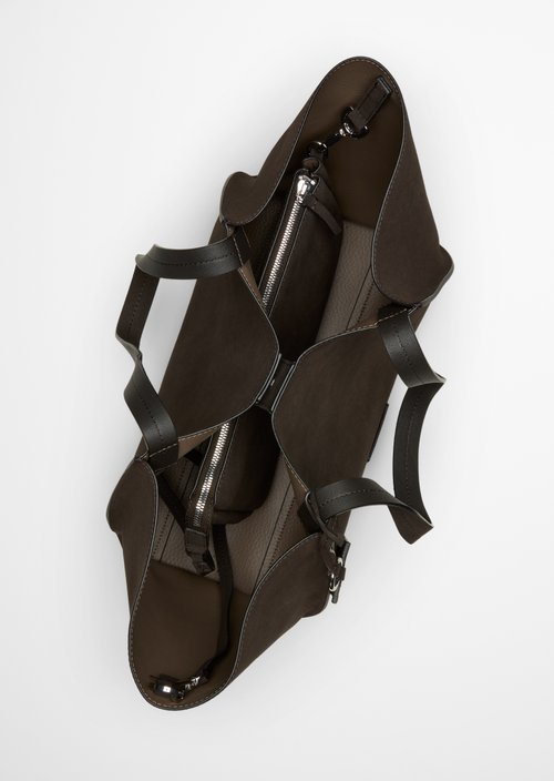 Biana Tote Bag — Burnt Coffee
