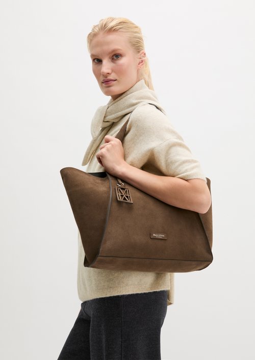Biana Tote Bag — Faded Brown