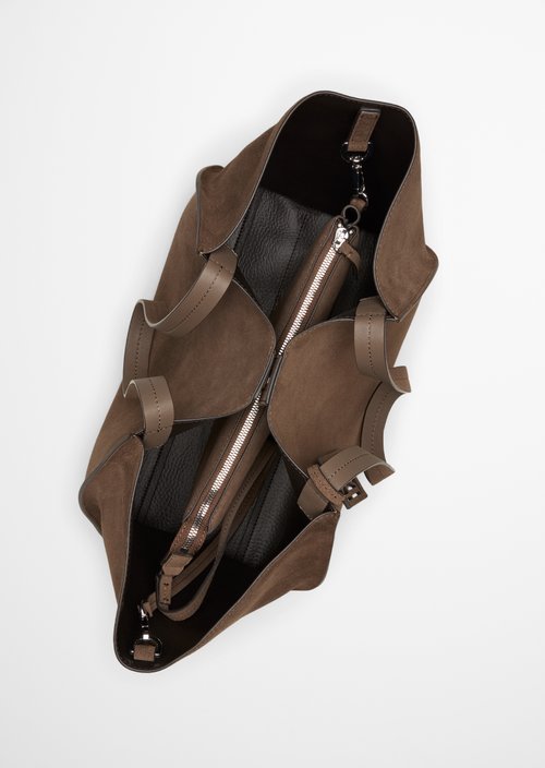 Biana Tote Bag — Faded Brown
