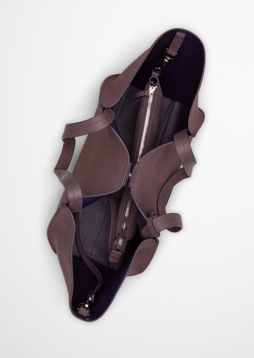 Biana Tote Bag — Light Plum