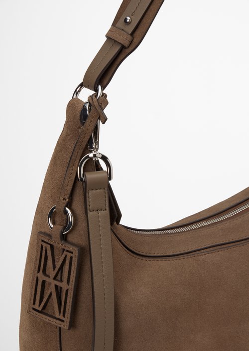 Bellilo Medium Shoulder Bag — Faded Brown