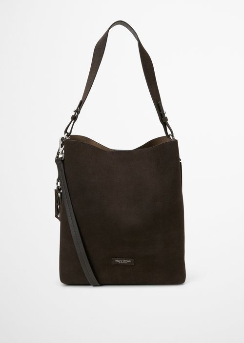 Brinja Medium Hobo Bag — Burnt Coffee