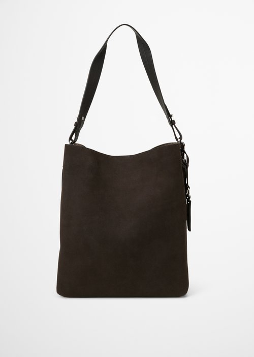 Brinja Medium Hobo Bag — Burnt Coffee