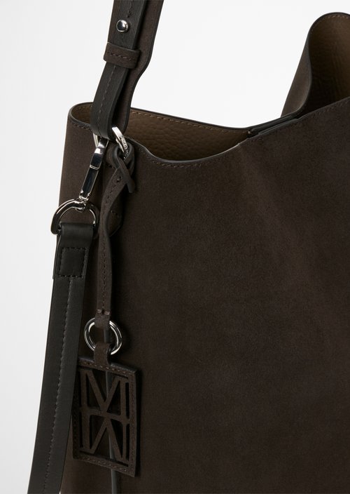 Brinja Medium Hobo Bag — Burnt Coffee
