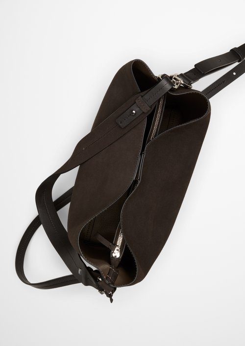 Brinja Medium Hobo Bag — Burnt Coffee