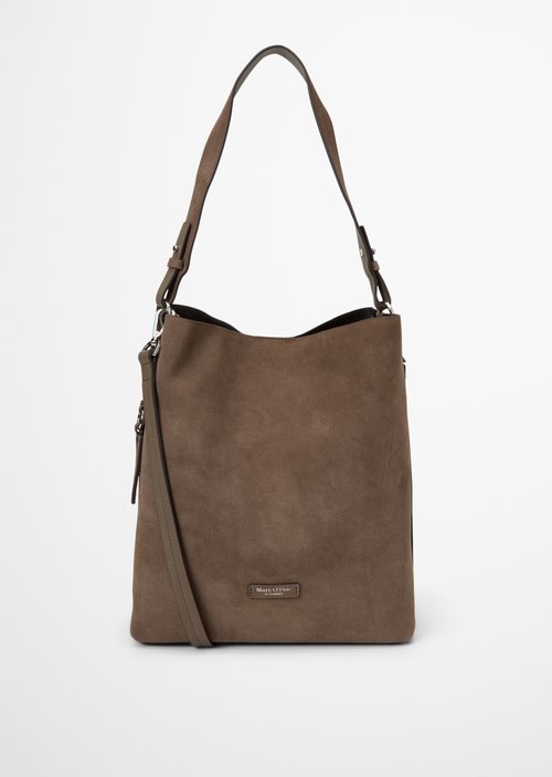 Brinja Medium Hobo Bag — Faded Brown