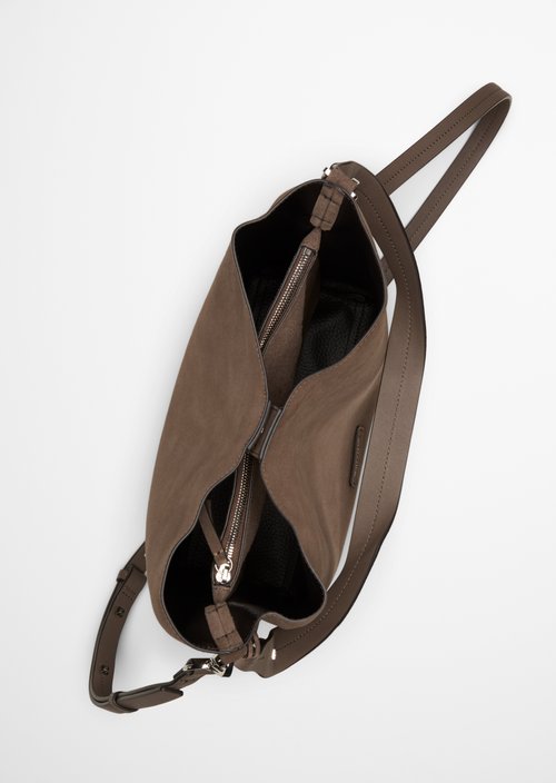 Brinja Medium Hobo Bag — Faded Brown