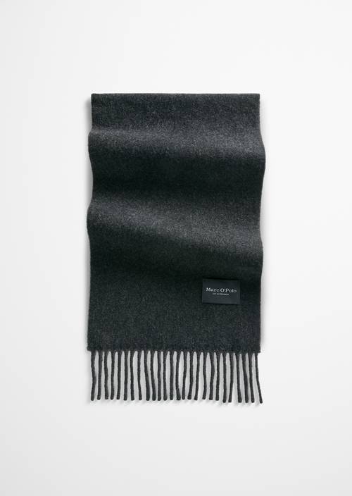 écharpe Dark Grey Melange en vue de face