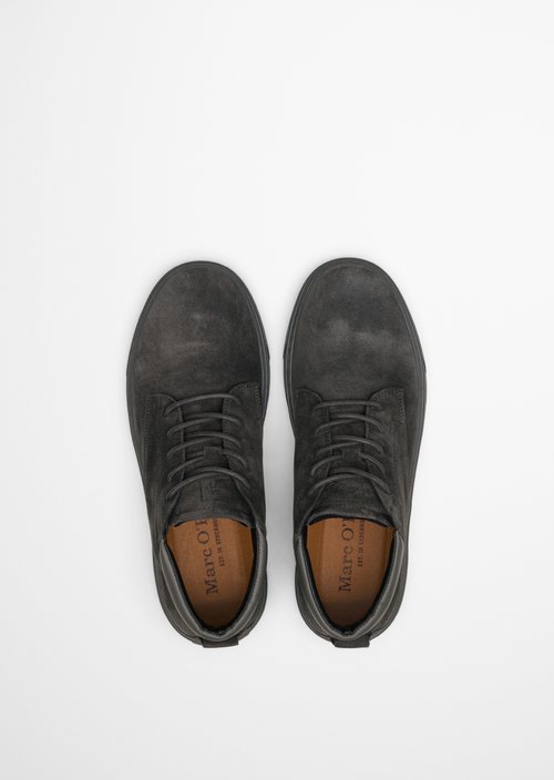 Malte Lace-Up Shoes — Dark Graphite