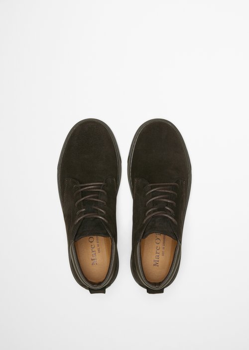 Malte Lace-Up Shoes — Coffee Brown