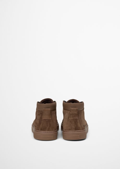 Malte Lace-Up Shoes — Dark Taupe